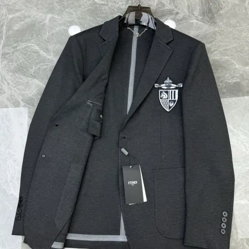 Replica Fendi Jackets Long Sleeved For Men #1450724 $135.00 USD for Wholesale