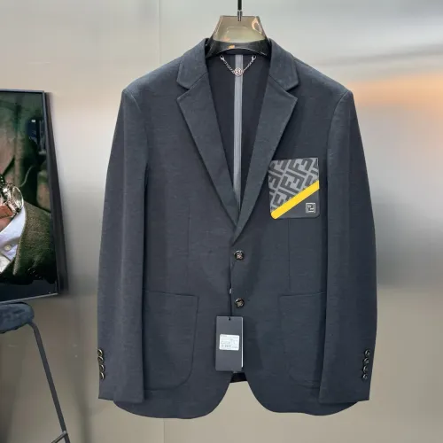 Wholesale Fendi Jackets Long Sleeved For Men #1450731 $135.00 USD, Wholesale Quality Replica Fendi Jackets