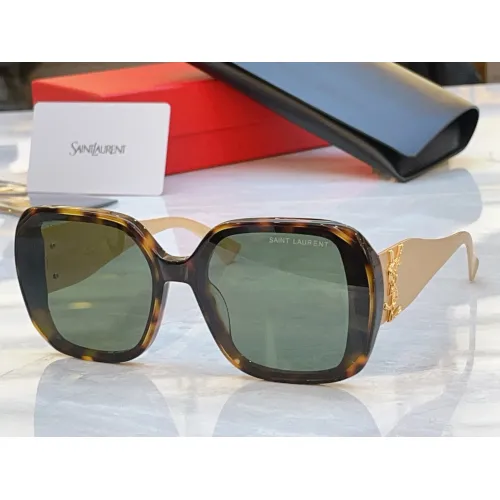 Wholesale Yves Saint Laurent YSL AAA Quality Sunglasses #1450764 $60.00 USD, Wholesale Quality Replica Yves Saint Laurent YSL AAA Quality Sunglasses