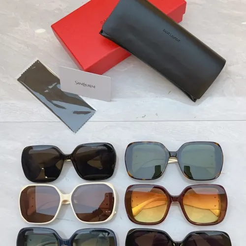 Replica Yves Saint Laurent YSL AAA Quality Sunglasses #1450764 $60.00 USD for Wholesale