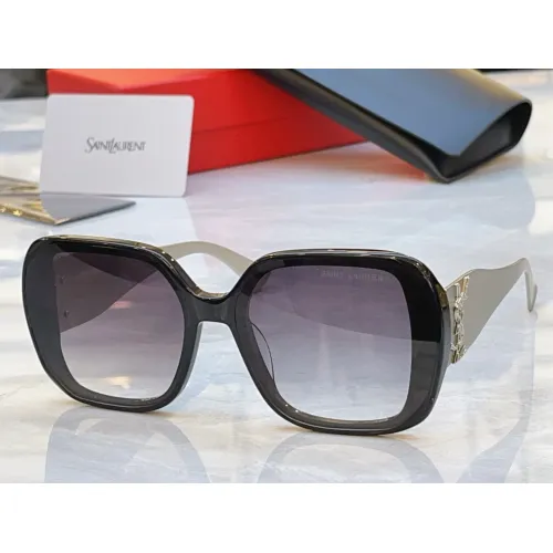 Wholesale Yves Saint Laurent YSL AAA Quality Sunglasses #1450766 $60.00 USD, Wholesale Quality Replica Yves Saint Laurent YSL AAA Quality Sunglasses