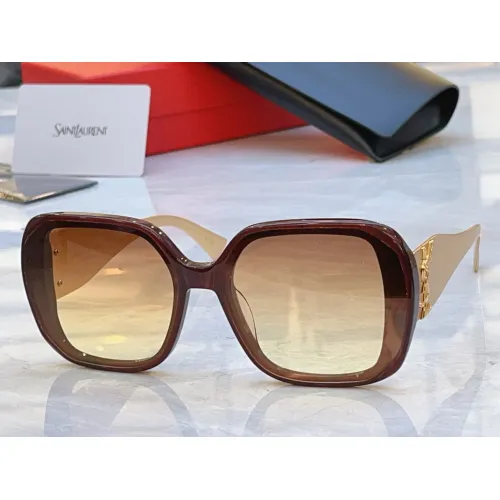 Wholesale Yves Saint Laurent YSL AAA Quality Sunglasses #1450768 $60.00 USD, Wholesale Quality Replica Yves Saint Laurent YSL AAA Quality Sunglasses