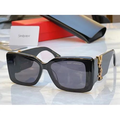 Wholesale Yves Saint Laurent YSL AAA Quality Sunglasses #1450776 $60.00 USD, Wholesale Quality Replica Yves Saint Laurent YSL AAA Quality Sunglasses