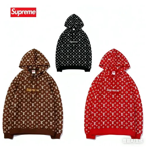 Replica Supreme Hoodies Long Sleeved For Men #1450778 $39.00 USD for Wholesale