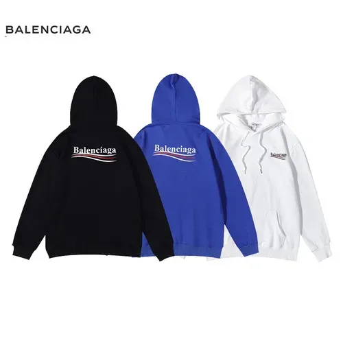Replica Balenciaga Hoodies Long Sleeved For Men #1450779 $40.00 USD for Wholesale