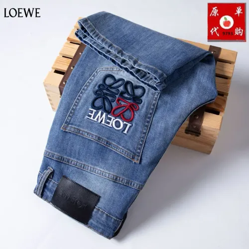 Replica LOEWE Jeans For Men #1450804 $45.00 USD for Wholesale