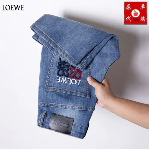 Replica LOEWE Jeans For Men #1450804 $45.00 USD for Wholesale