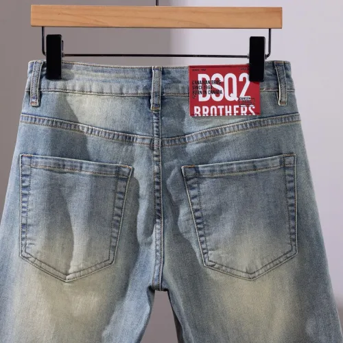 Replica Dsquared Jeans For Men #1450809 $45.00 USD for Wholesale