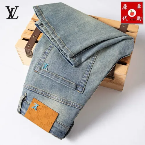 Replica Louis Vuitton LV Jeans For Men #1450814 $45.00 USD for Wholesale