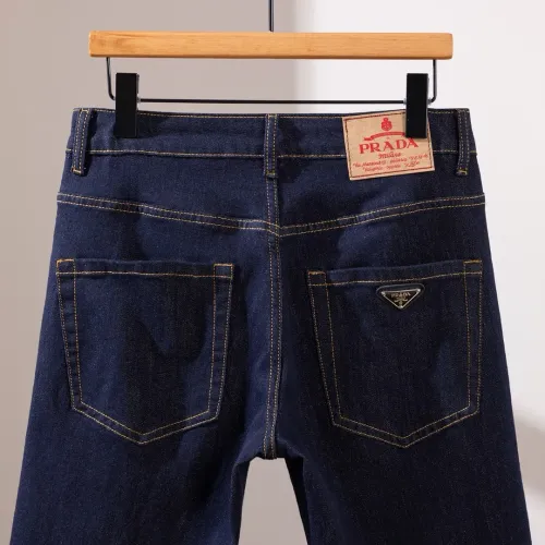 Replica Prada Jeans For Men #1450817 $45.00 USD for Wholesale