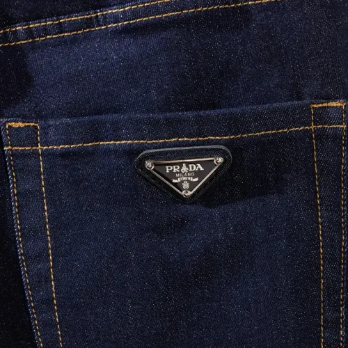 Replica Prada Jeans For Men #1450817 $45.00 USD for Wholesale