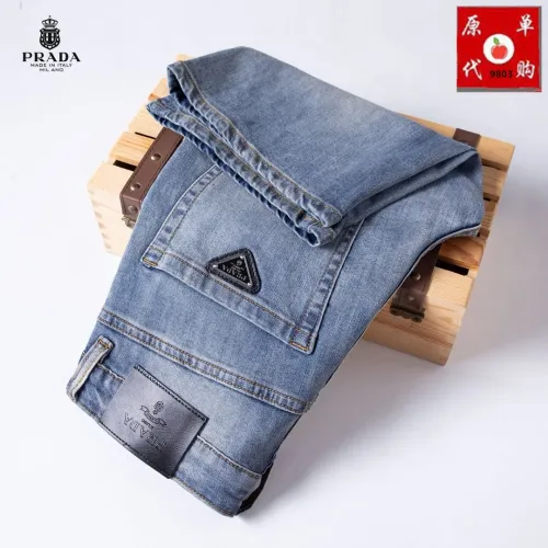 Replica Prada Jeans For Men #1450819 $45.00 USD for Wholesale