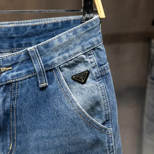 Replica Prada Jeans For Men #1450828 $40.00 USD for Wholesale
