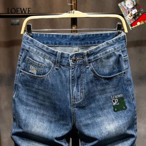 Replica LOEWE Jeans For Men #1450829 $40.00 USD for Wholesale