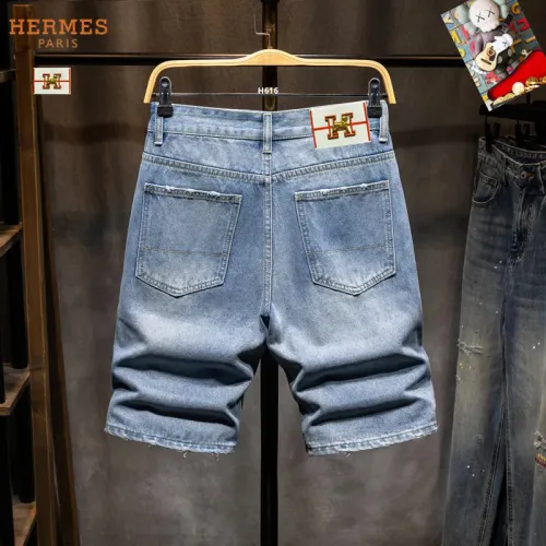 Replica Hermes Jeans For Men #1450832 $40.00 USD for Wholesale