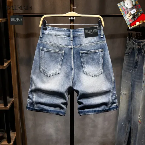 Wholesale Balmain Jeans For Men #1450837 $40.00 USD, Wholesale Quality Replica Balmain Jeans
