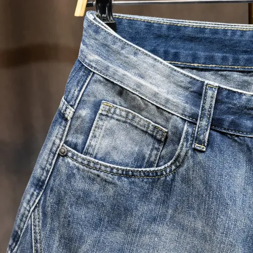Replica Balmain Jeans For Men #1450837 $40.00 USD for Wholesale