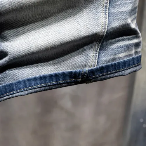 Replica Balmain Jeans For Men #1450837 $40.00 USD for Wholesale