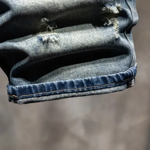 Replica Moncler Jeans For Men #1450840 $40.00 USD for Wholesale