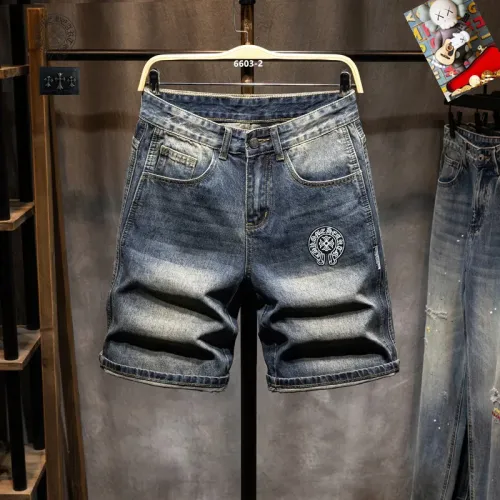 Wholesale Chrome Hearts Jeans For Men #1450844 $40.00 USD, Wholesale Quality Replica Chrome Hearts Jeans