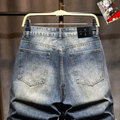 Replica Chrome Hearts Jeans For Men #1450844 $40.00 USD for Wholesale