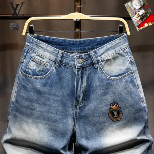 Replica Louis Vuitton LV Jeans For Men #1450845 $40.00 USD for Wholesale