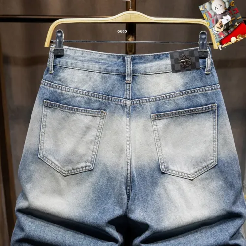 Replica Louis Vuitton LV Jeans For Men #1450845 $40.00 USD for Wholesale