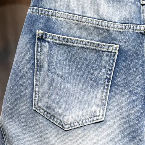 Replica Philipp Plein PP Jeans For Men #1450846 $40.00 USD for Wholesale
