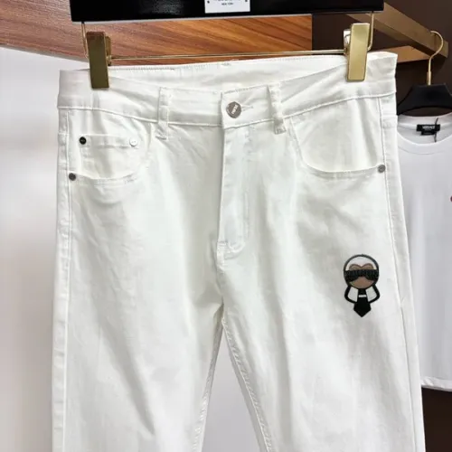 Replica Fendi Jeans For Men #1450849 $48.00 USD for Wholesale