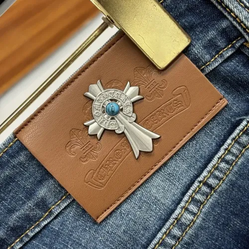Replica Chrome Hearts Jeans For Men #1450851 $48.00 USD for Wholesale