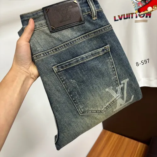 Wholesale Louis Vuitton LV Jeans For Men #1450854 $48.00 USD, Wholesale Quality Replica Louis Vuitton LV Jeans