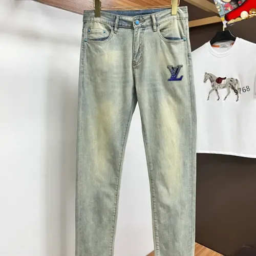 Replica Louis Vuitton LV Jeans For Men #1450855 $48.00 USD for Wholesale
