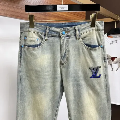 Replica Louis Vuitton LV Jeans For Men #1450855 $48.00 USD for Wholesale