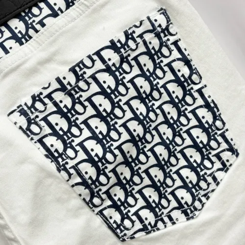Replica Christian Dior Jeans For Men #1450856 $48.00 USD for Wholesale