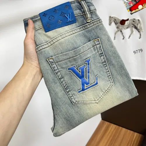 Wholesale Louis Vuitton LV Jeans For Men #1450861 $48.00 USD, Wholesale Quality Replica Louis Vuitton LV Jeans