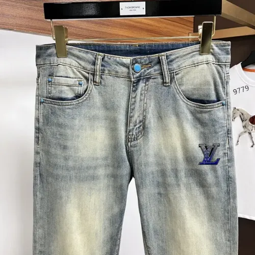 Replica Louis Vuitton LV Jeans For Men #1450861 $48.00 USD for Wholesale