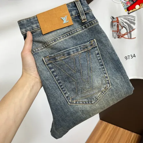 Wholesale Louis Vuitton LV Jeans For Men #1450862 $48.00 USD, Wholesale Quality Replica Louis Vuitton LV Jeans