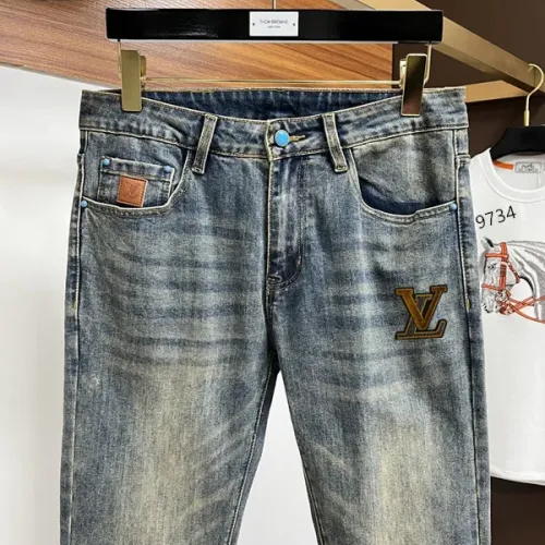 Replica Louis Vuitton LV Jeans For Men #1450862 $48.00 USD for Wholesale