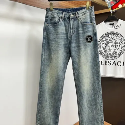Replica Louis Vuitton LV Jeans For Men #1450865 $48.00 USD for Wholesale