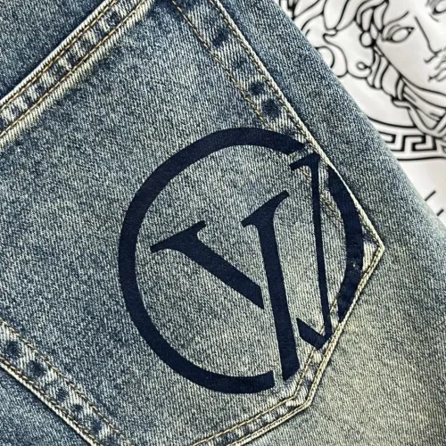 Replica Louis Vuitton LV Jeans For Men #1450865 $48.00 USD for Wholesale