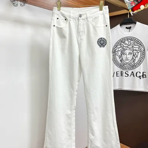 Replica Chrome Hearts Jeans For Men #1450882 $48.00 USD for Wholesale
