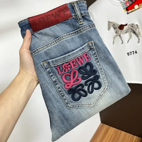 Wholesale LOEWE Jeans For Men #1450886 $48.00 USD, Wholesale Quality Replica LOEWE Jeans