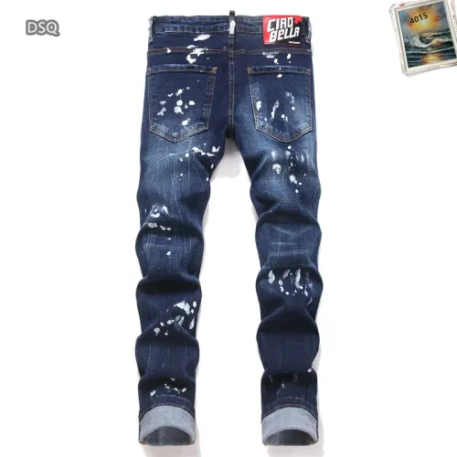 Replica Dsquared Jeans For Men #1450897 $48.00 USD for Wholesale