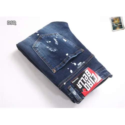 Replica Dsquared Jeans For Men #1450897 $48.00 USD for Wholesale