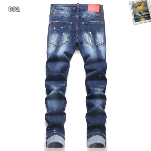 Replica Dsquared Jeans For Men #1450898 $48.00 USD for Wholesale