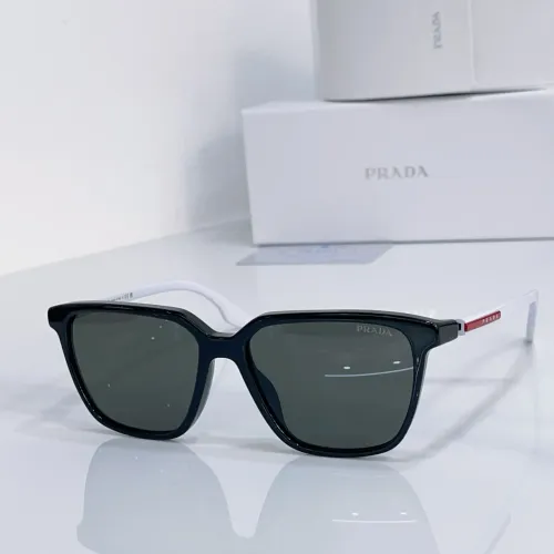 Wholesale Prada AAA Quality Sunglasses #1450907 $60.00 USD, Wholesale Quality Replica Prada AAA Quality Sunglasses