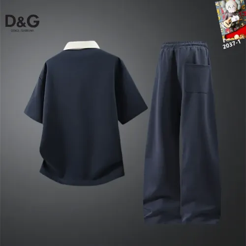 Replica Dolce & Gabbana D&G Tracksuits Short Sleeved For Men #1450940 $60.00 USD for Wholesale