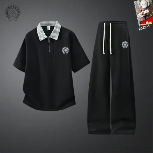 Wholesale Chrome Hearts Tracksuits Short Sleeved For Men #1450949 $60.00 USD, Wholesale Quality Replica Chrome Hearts Tracksuits