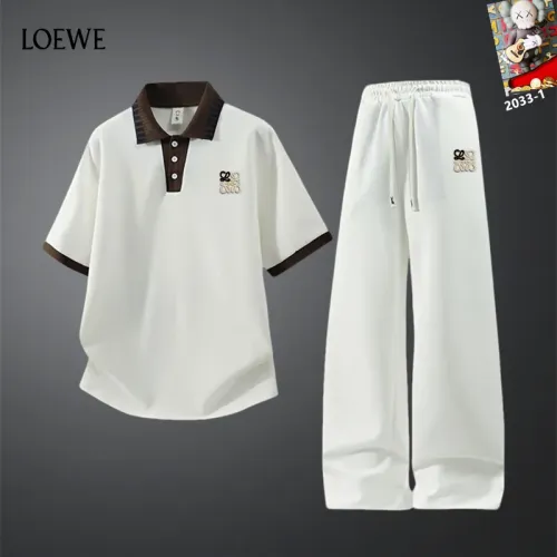 Wholesale LOEWE Tracksuits Short Sleeved For Men #1450954 $60.00 USD, Wholesale Quality Replica LOEWE Tracksuits