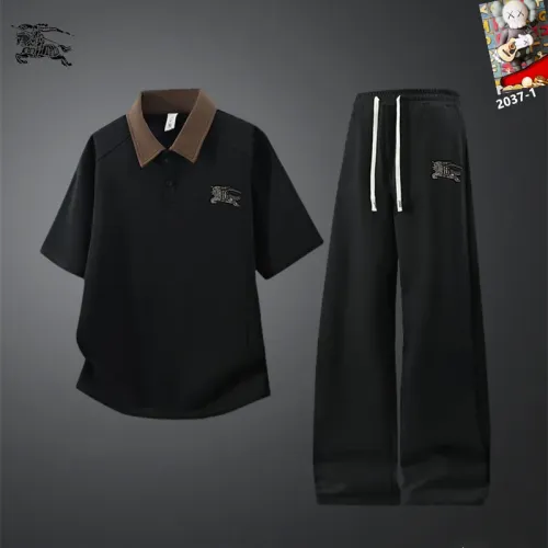 Wholesale Burberry Tracksuits Short Sleeved For Men #1450961 $60.00 USD, Wholesale Quality Replica Burberry Tracksuits
